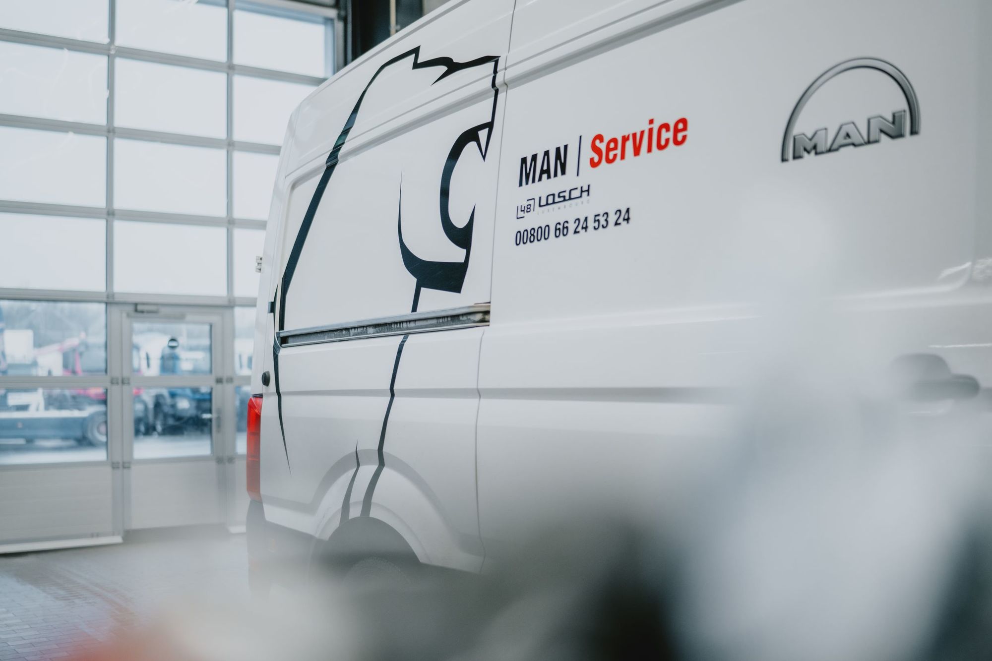 Garage Losch Truck, Van & Bus S.à r.l. - Cap tractoare - Luxemburg, aer condiționat undefined: Foto 5