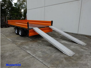 Remorcă basculantă nou Möslein TTD 13 Weiß 13 t Tandem 3- Seitenkipper Tieflader-- Neufahrzeug --: Foto 3 Remorcă basculantă nou Möslein TTD 13 Weiß 13 t Tandem 3- Seitenkipper Tieflader-- Neufahrzeug --: Foto 3