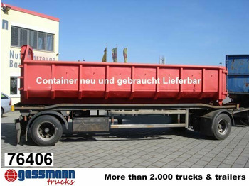 Remorcă abroll/ Skiploader HÜFFERMANN