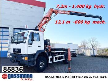 Camion platformă MAN 14.224