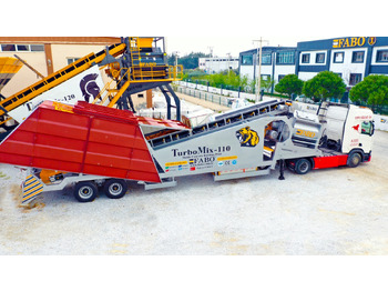 Staţie de betoane nou FABO mobile concrete batching plant: Foto 2