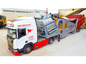 Staţie de betoane nou FABO mobile concrete batching plant: Foto 3