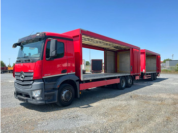 Camion cu prelată MERCEDES-BENZ Antos 2540