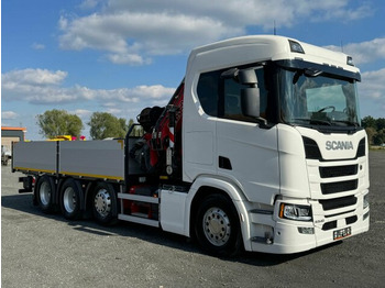 Camion cu macara SCANIA R