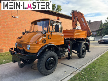 Camion cu macara, Camion platformă Unimog U 1100 Atlas AK 3006 nur 14.215 km-1. Hand: Foto 2 Camion cu macara, Camion platformă Unimog U 1100 Atlas AK 3006 nur 14.215 km-1. Hand: Foto 2