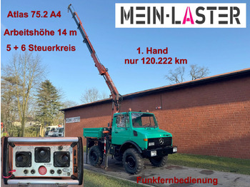 Camion cu macara UNIMOG U1200