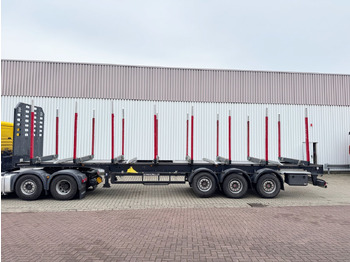 Semiremorcă transport busteni Schwarzmüller 3-Achs Holzauflieger 3-Achs Holzauflieger, Liftachse, MEHRFACH VORHANDEN!: Foto 5