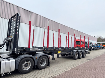 Semiremorcă transport busteni Schwarzmüller 3-Achs Holzauflieger 3-Achs Holzauflieger, Liftachse, MEHRFACH VORHANDEN!: Foto 4