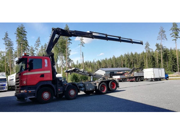 Camion cu macara SCANIA R 420