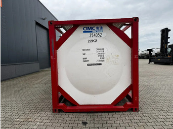 Rezervor de stocare pentru transport de produse chimice CIMC 20FT ISO, 25.080L / 1-COMP / 3 BAFFELS / T12 / 4 manholes / ADR valid until 02/2027: Foto 5 Rezervor de stocare pentru transport de produse chimice CIMC 20FT ISO, 25.080L / 1-COMP / 3 BAFFELS / T12 / 4 manholes / ADR valid until 02/2027: Foto 5