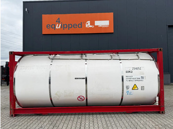 Rezervor de stocare pentru transport de produse chimice CIMC 20FT ISO, 25.080L / 1-COMP / 3 BAFFELS / T12 / 4 manholes / ADR valid until 02/2027: Foto 2 Rezervor de stocare pentru transport de produse chimice CIMC 20FT ISO, 25.080L / 1-COMP / 3 BAFFELS / T12 / 4 manholes / ADR valid until 02/2027: Foto 2