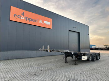 Semiremorcă transport containere/ Swap body D-Tec FLEXITRAILER / 45FT HC MULTI / BPW + drumbrakes / liftaxle / NL / APK 11-2026: Foto 2 Semiremorcă transport containere/ Swap body D-Tec FLEXITRAILER / 45FT HC MULTI / BPW + drumbrakes / liftaxle / NL / APK 11-2026: Foto 2