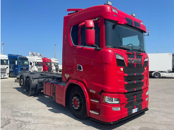 Camion transport containere/ Swap body SCANIA S 500