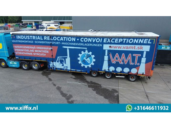 Semiremorcă transport agabaritic Meusburger 3-ass. Dieplader met huifopbouw / Naloop gestuurd: Foto 2 Semiremorcă transport agabaritic Meusburger 3-ass. Dieplader met huifopbouw / Naloop gestuurd: Foto 2