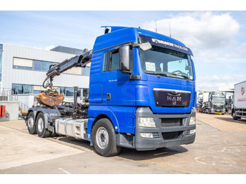 Camion cu cârlig, Camion cu macara MAN TGX 25.440 LL - HIAB 122 PRO: Foto 2