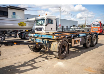 Remorcă abroll/ Skiploader VAN HOOL