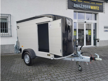 Remorcă furgon Roadster Sport C255 252x125x154cm aero Alu Poly black Seitentür Rampekombi (S) 1300kg Modell 2024: Foto 2