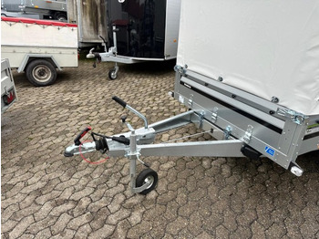 Remorca auto nou Brenderup 2260WSB1300 Stahl, 1,3 to. kippbar, mit Plane 180 cm, 2580x1530x400mm: Foto 2