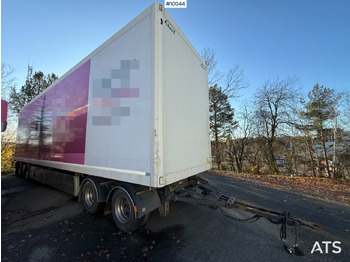 Remorcă furgon Ekeri S8-D cabinet trailer with opening side: Foto 5