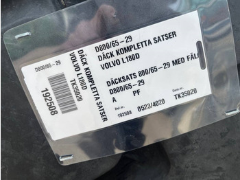 Roată completă Michelin 800/65R29 XLD Volvo L150 L180: Foto 2 Roată completă Michelin 800/65R29 XLD Volvo L150 L180: Foto 2