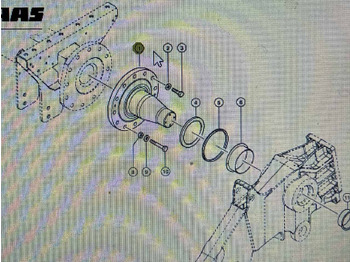 Piese cale de rulare CLAAS