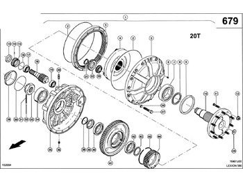 Transmisie finală CLAAS