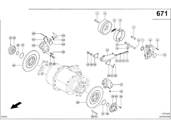 Tambur de frână CLAAS