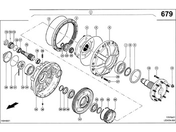 Transmisie finală CLAAS