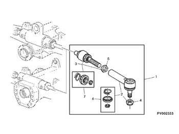 Servodirecţie JOHN DEERE