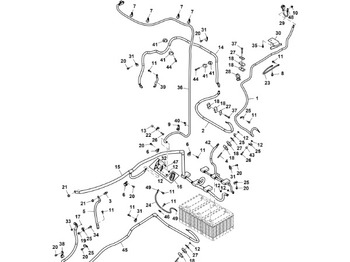 Cablu/ Fire electric JOHN DEERE