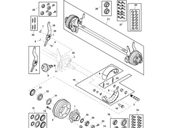 Tambur de frână JOHN DEERE