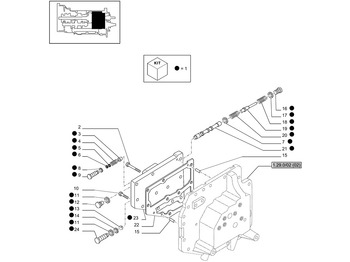 Supapa hidraulica NEW HOLLAND
