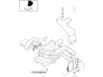 Supapa hidraulica NEW HOLLAND