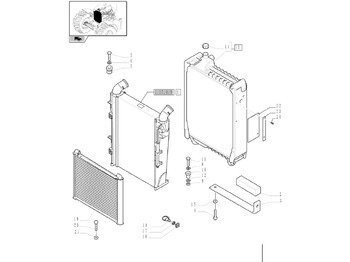 Radiator NEW HOLLAND
