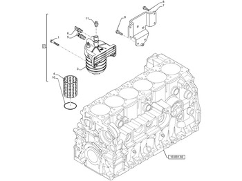Filtru de combustibil NEW HOLLAND