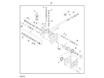 Piese frână JOHN DEERE