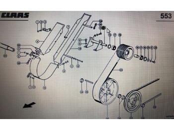 Piesă de schimb CLAAS