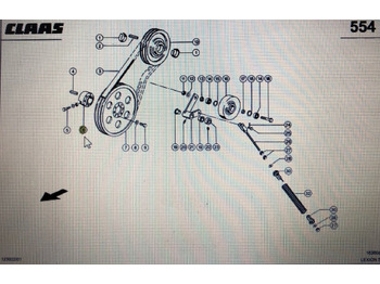 Piesă de schimb CLAAS