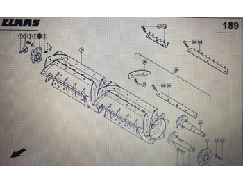 Piesă de schimb CLAAS