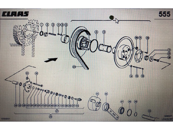 Piesă de schimb CLAAS