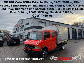 Camion cu prelată MERCEDES-BENZ Vario 816