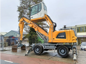 Excavator pentru manipulare de materiale pentru transport de deşeurilor Liebherr LH 22 M overslagkraan wastehandler umslagbagger: Foto 3