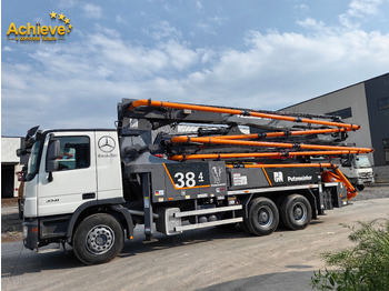 Autopompă de beton PUTZMEISTER PUTZMEISTER M38-4Z 2013 HOT SALE Mercedes-Benz【ACHIEVE】TOP CONDITION!!!: Foto 4 Autopompă de beton PUTZMEISTER PUTZMEISTER M38-4Z 2013 HOT SALE Mercedes-Benz【ACHIEVE】TOP CONDITION!!!: Foto 4