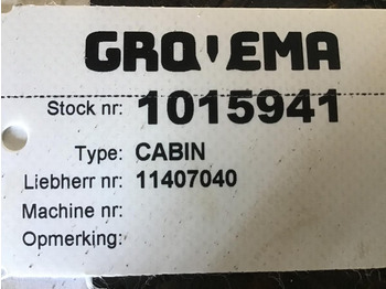 Cabină și interior LIEBHERR