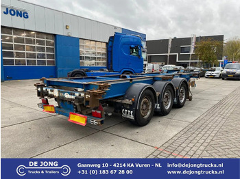 Semiremorcă transport containere/ Swap body VAN HOOL