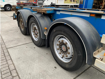 Semiremorcă transport containere/ Swap body Van Hool 3B0079 / 2x Extendable / SAF + Disc: Foto 5