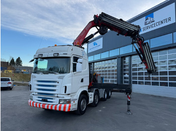 Camion cu macara SCANIA R 480