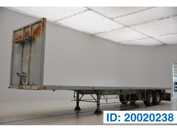 Semiremorcă platformă SAMRO