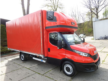 Autoutilitară cu prelată IVECO DAILY 35S18 TARPAULIN 10 PALLETS WEBASTO CRUISE CONTROL LED LIGHTS AIR CONDITIONING  180HP: Foto 4