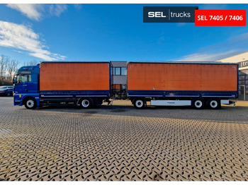 Camion cu prelată MAN TGX 18.580
